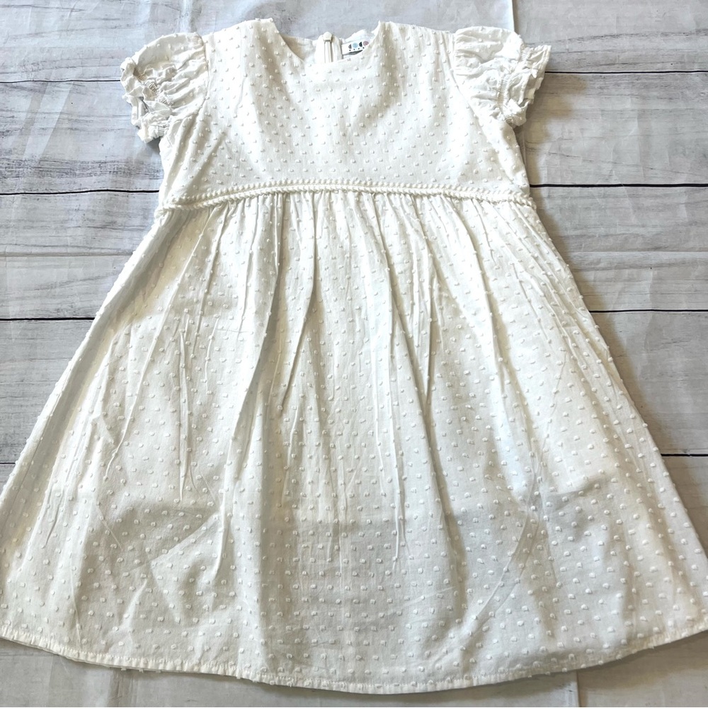 Coco Blanc White Dot Dress
